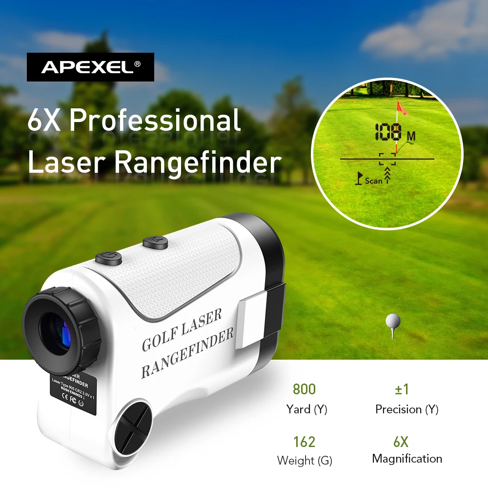 APEXEL Laser Rangefinder 600M 800M 1200M