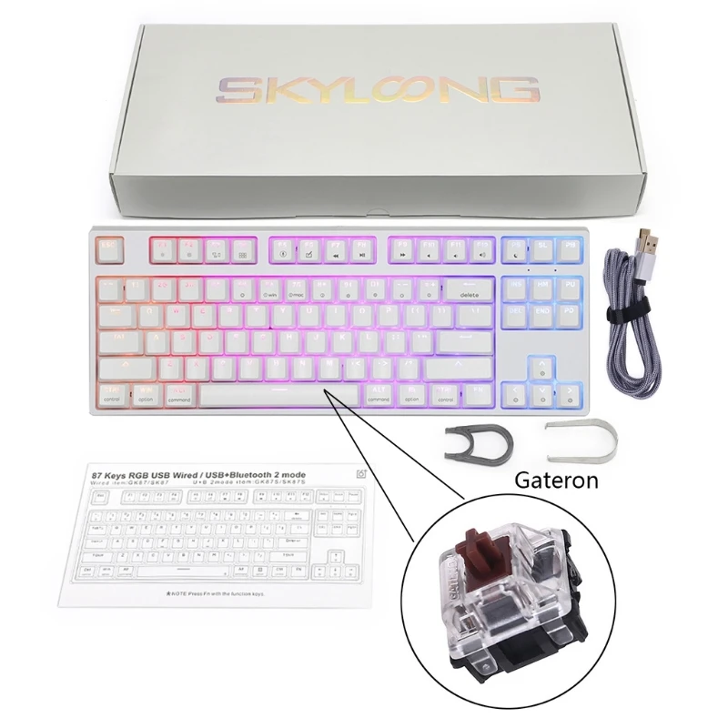 Mechanical Gaming Keyboard With Gateron Optical Switch Rgb Backlight