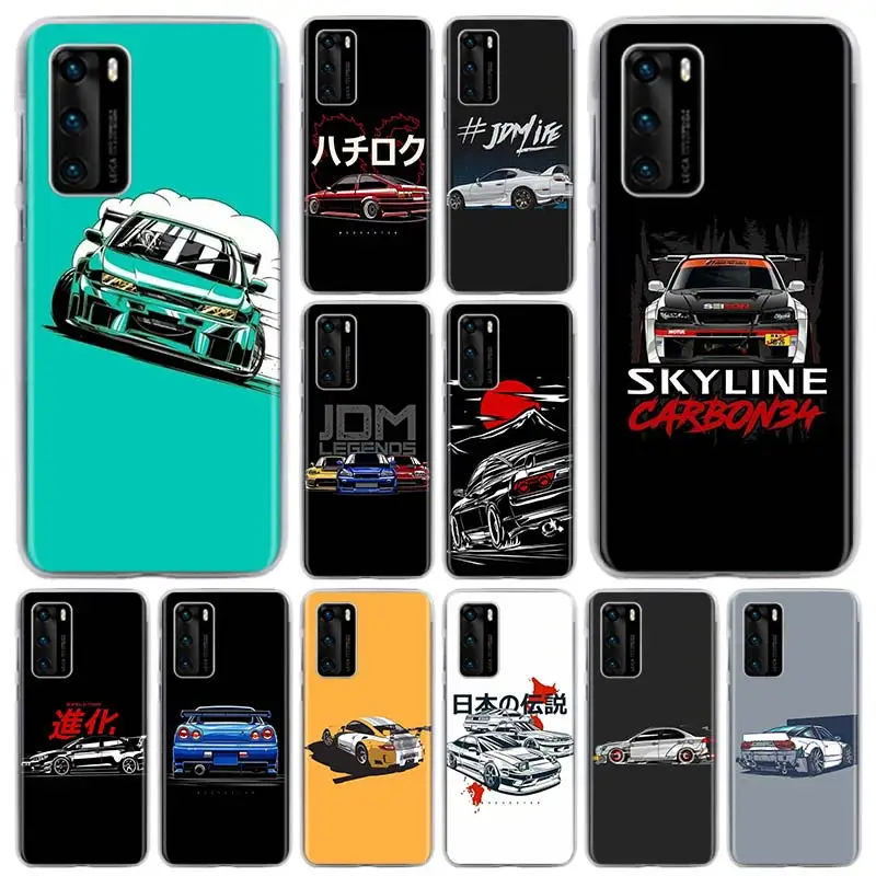 Чехол-накладка для Huawei P Smart Pro P20 P30 P40 Lite + Z jdm силиконовый в ассортименте. |