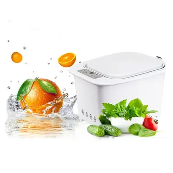 

Household Mutifunction Ozone Fruit Vegetable Detoxification Machine Foods Meats Ultrasonic Cleaner Sterilizer For Home