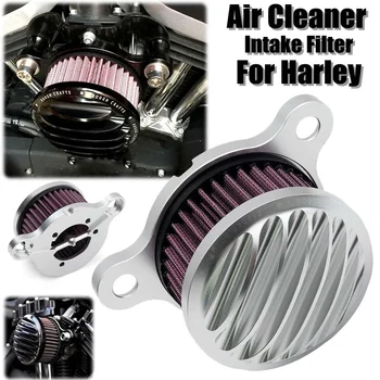 

Motorcycle Air Filter Air Cleaner Intake Filter System Kit For Harley Forty Eight Seventy Sportster 1991-2016