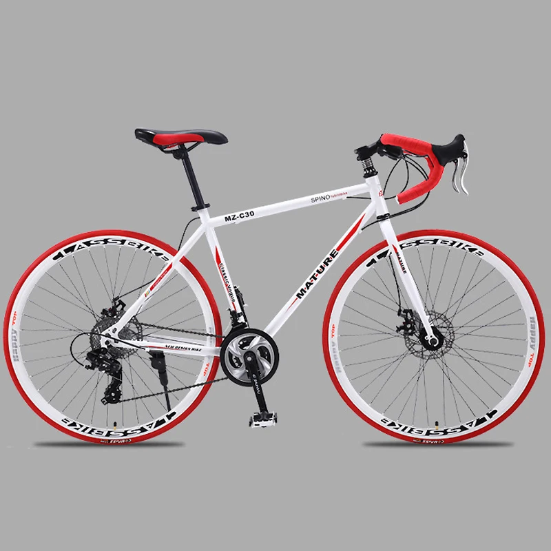 21 27and30 скоростной шоссейный велосипед 700c, алюминиевый дорожный велосипед с двойным диском, дорожный велосипед с песком, ультра-светильник, велосипед для взрослых