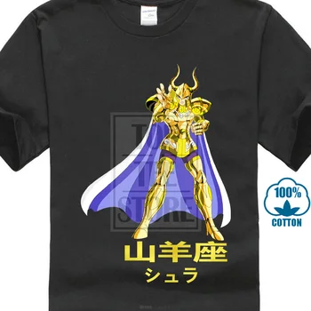 

Saint Seiya Capricorn 3 Anime Manga Series Japan T Shirt Black Basic Tee 022423