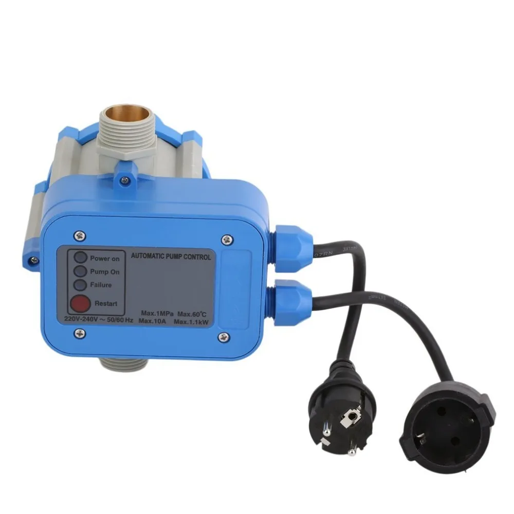 

Automatic Water Pump Control Switch high Pressure car compressor Electronic Check Valve Controller EU Plug C50MIT Dropshipping