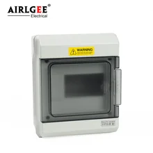 6 способ IP66 Всепогодный Электрический бытовой распределительный выключатель корпуса