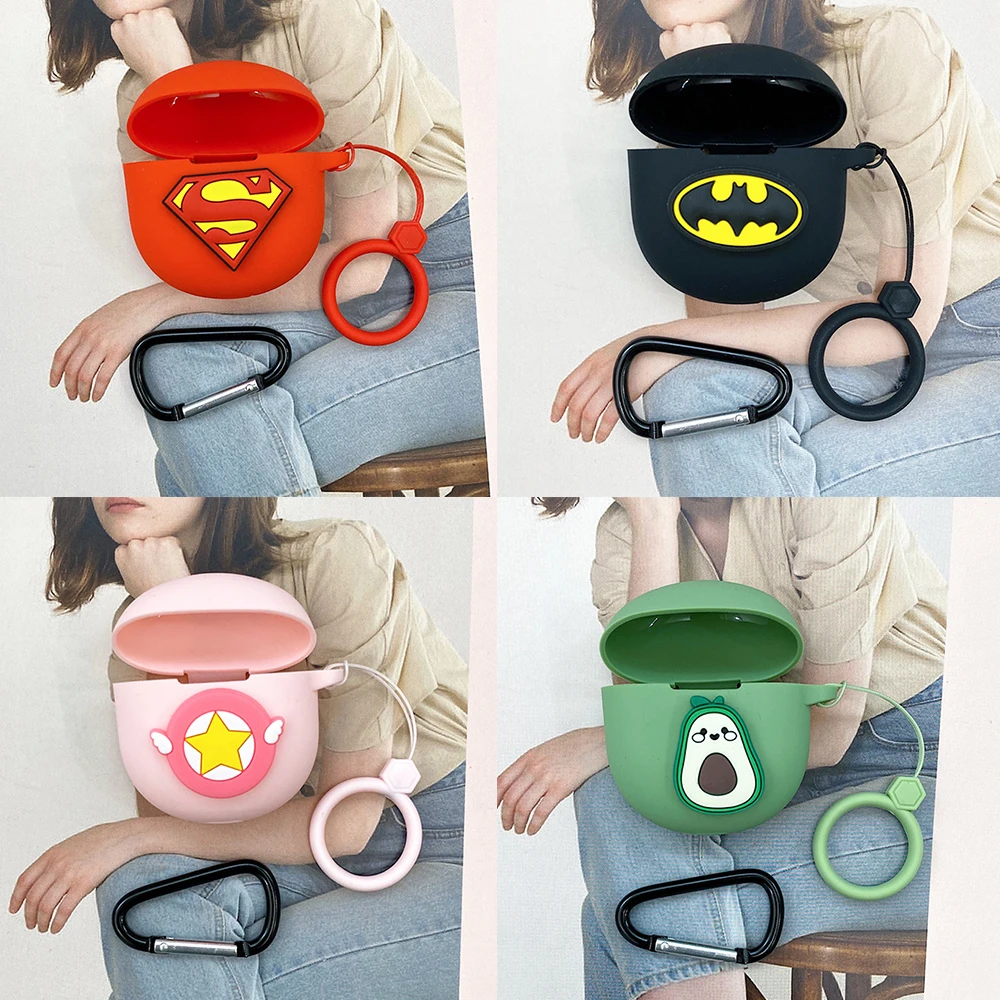 

Cute Cartoon Silicone Cover for VIVO TWS Neo Case Portable Bluetooth Earphone Case Wireless Headphones Box Shockproof Silicone