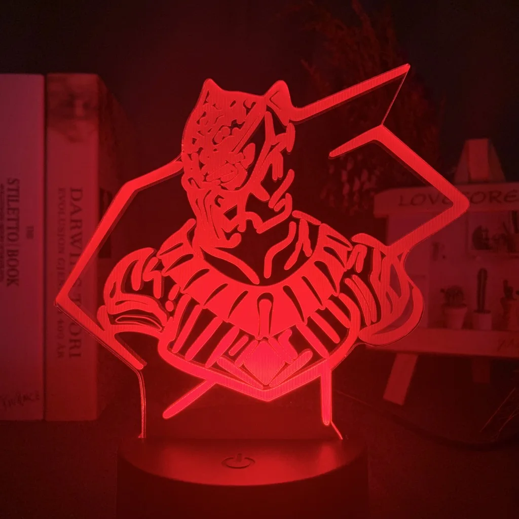 3d оптическая настольная лампа Marvel Черная пантера Ночной светильник для украшения дома сенсорный датчик Светодиодный Ночник светильник для события приза