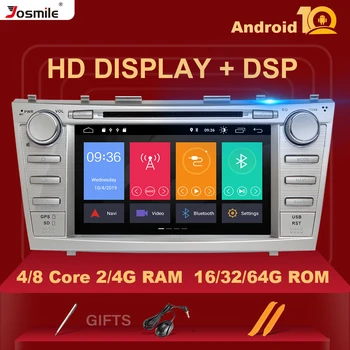 

4G RAM DSP IPS Android 10 Car DVD Player For Toyota Camry 2007 2008 2009 2010 2011 Aurion 2006 Multimedia GPS Navigation Radio