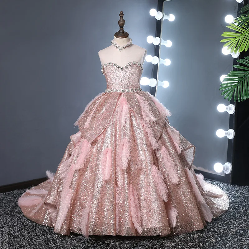 Flower Girl Pageant Wedding Dresses for 