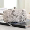 Women's Clutch Bag Crystal Pearl Clutch Purse Luxury Handbag Embroidery Evening Bag Wedding Bag for Bridal Shoulder Bag ZD1529 ► Photo 1/6