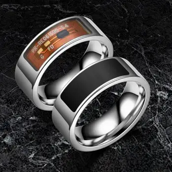 

500pcs/lot Smart Rings New NFC Multifunctional Waterproof Intelligent Ring Wear Finger Digital Ring For Smart fitnes Accessories