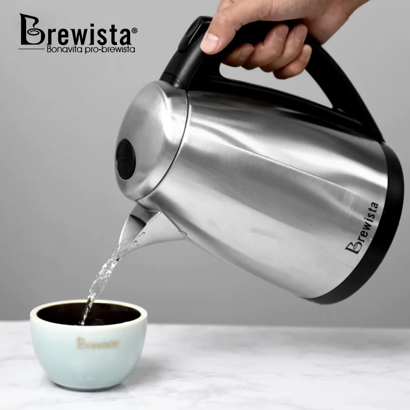 

Brewista Temperature Control Coffee Kettle 220V 1500W Smart Multifunction Tea Brewing Artisan 1.7L Variable V-Spout Pot