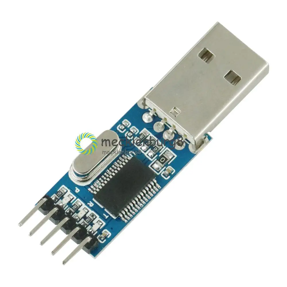 1pcs/lot PL2303 USB To RS232 TTL Converter Adapter Module with Dust-proof Cover PL2303HX for arduino | Электроника