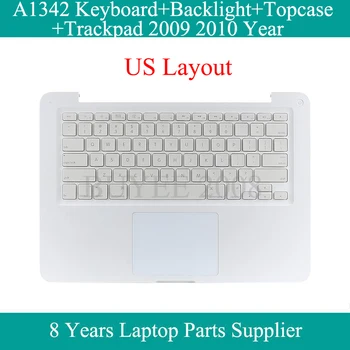 

Genuine Laptop Case For Macbook White A1342 Topcase US Keyboard Backlight Trackpad Touchpad 2009 2010 Replacement