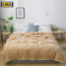 LREA зима плед полярная ткань покрывало одеяла цвета хаки одеяло для кроватей и Диванный домашний декор флис подтягивает комфортную кожу