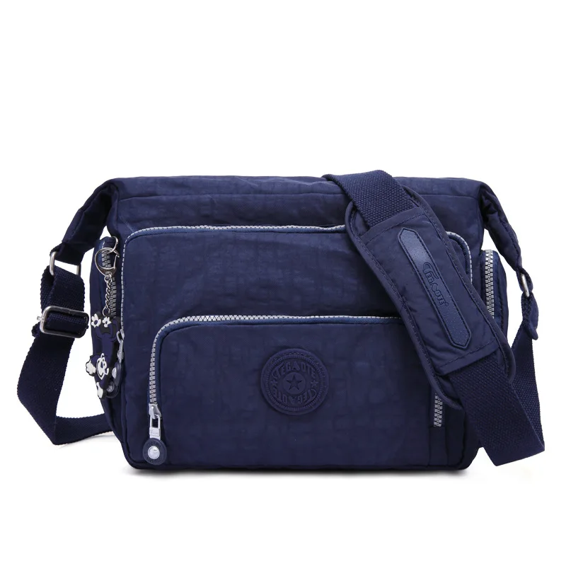 

TEGAOTE Ladies Fashion Shoulder Bags for Women Designer Waterproof Nylon Handbag High Quality Solid color Multi Pocket Mochila