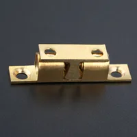 1Pc ทองแดง Dual Ball Touch จับตู้ลิ้นชักตู้ประตูคลิปล็อคฮาร์ดแวร์42มม.ทองเหลืองฮาร์ดแวร์อุปกรณ์เสริม 4
