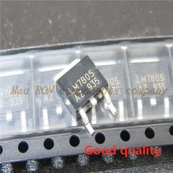 10PCS/LOT LM7805 7805 TO-252 SMD three-terminal regulator tube 5V regulator New In Stock Original Quality 100%