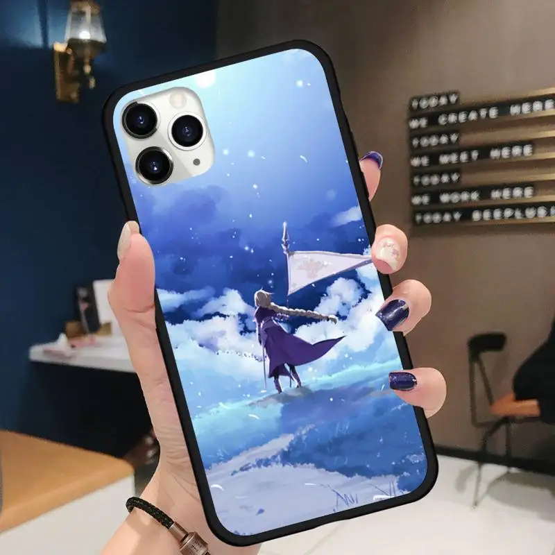 Fate Grand Order Anime Phone Case For Iphone 11 12 Mini Pro Xs Max 8 7 6 6s Plus X 5s Se Xr Phone Case Covers Aliexpress