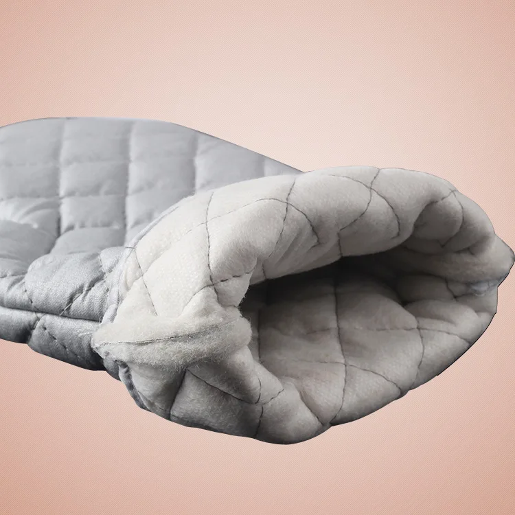 Thick Pure Cotton Microwave Oven Gloves High-temperature Resistant Insulation Gloves Oven Bakery Anti-hot Gloves