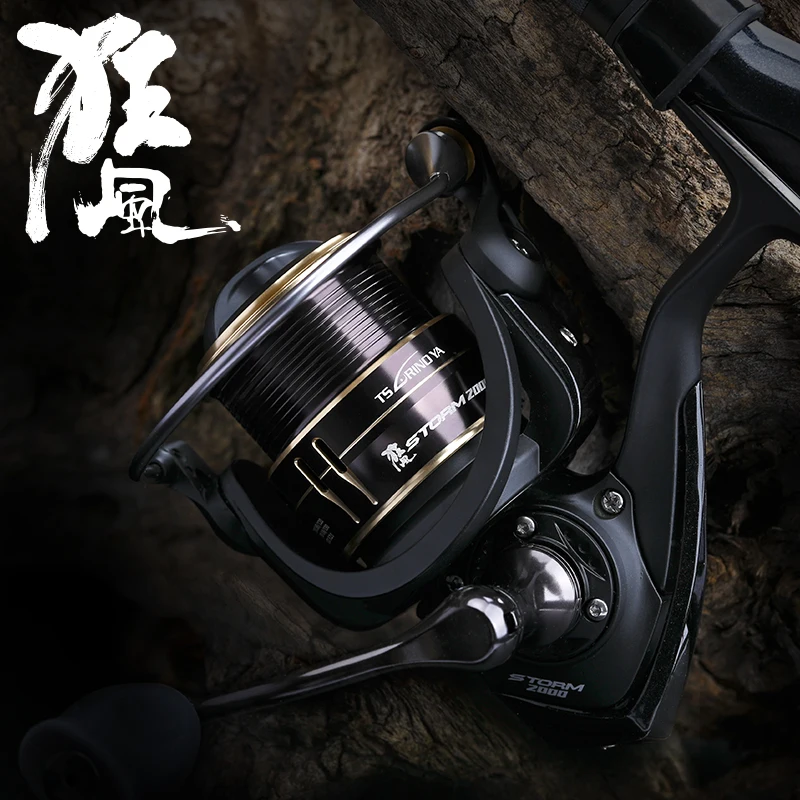 Online TSURINOYA Angeln Reel ST 2000 2500 5,2 1 7KG Drag Leichte Locken Spinnrad Reel 8 + 1 Lager Metall Spool Glatte Rad Spule