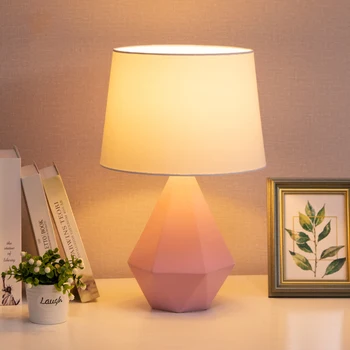 

Nordic Minimalist Home Decorative Table Lamp High Quality Household Bedroom Hotel Bedside Creative Poly Study Table Light