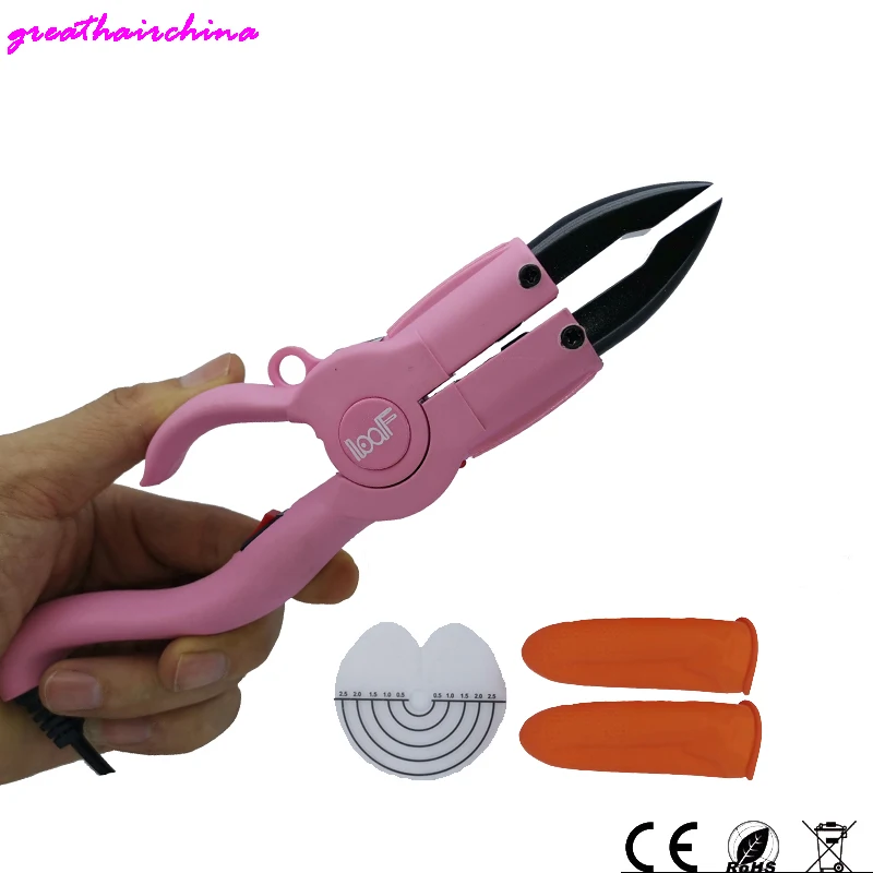 Lowered Hair-Extension Bonding-Tools Iron-Keratin Fusion High-Temperature 1pcs Giveaway Insulation-Fingers 85ZdEA0Wx