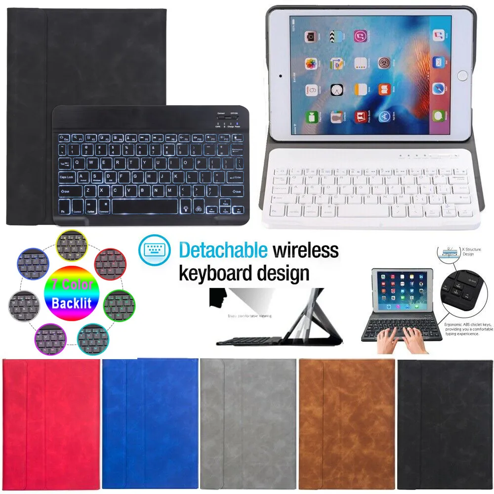 Съемный чехол клавиатура с подсветкой Bluetooth для Pad 10 2/Air 3/Pad Pro планшетов новинка 2019