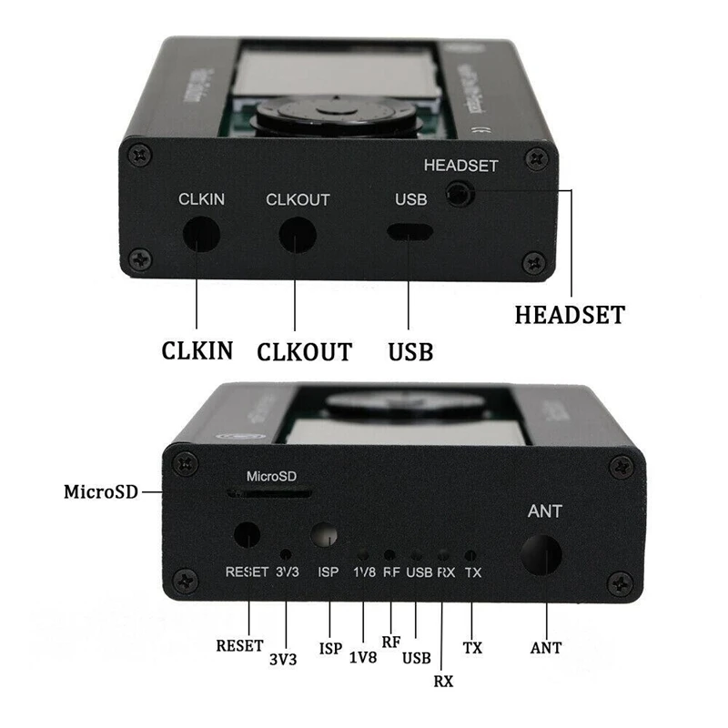 1 MHz-6 GHz 2,4 дюймов lcd сенсорная панель Portapack для HackRF One SDR программное обеспечение определяется радио