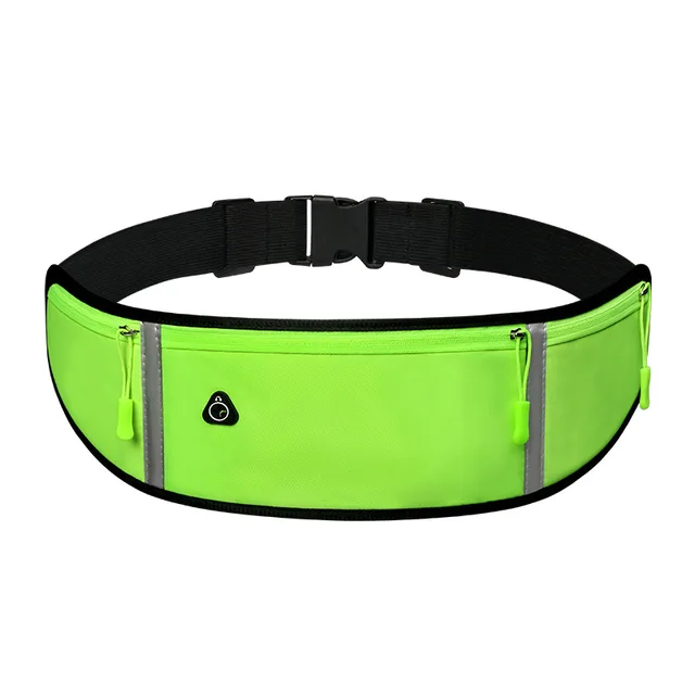 Running waist bag Belt Bag Men Gym Women Sports Fanny Pack Cell Mobile Phone for Running Jogging Run Pouch Hydration Cycling Bag green