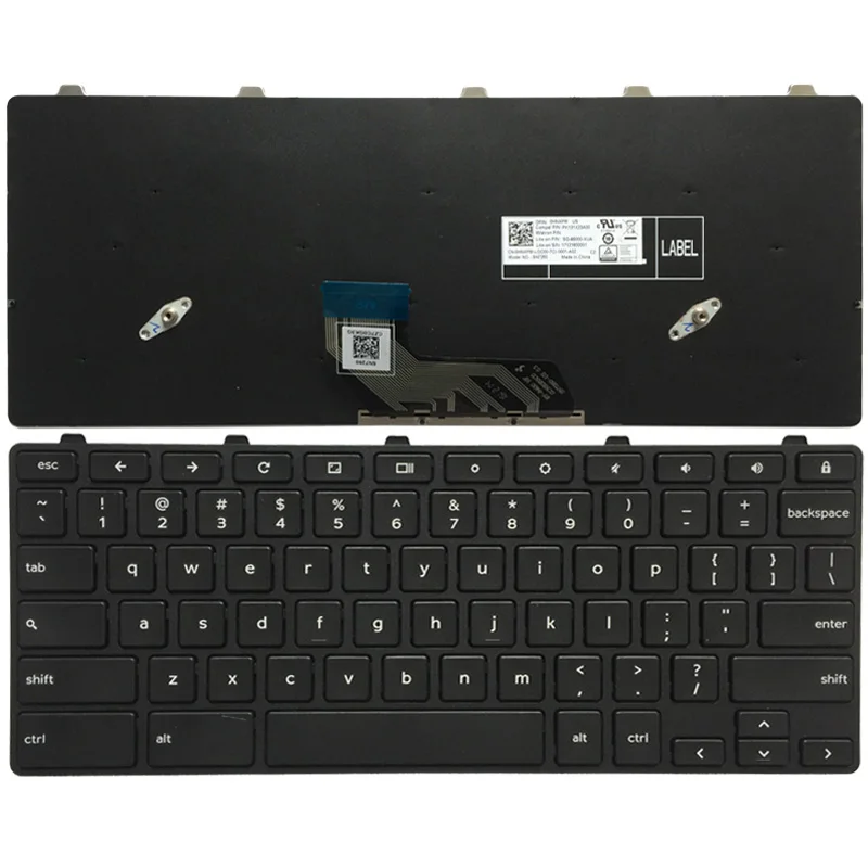 Us New Laptop Keyboard For Dell Chromebook 11 3180 31 Education 2 In 1 Replacement Keyboards Aliexpress