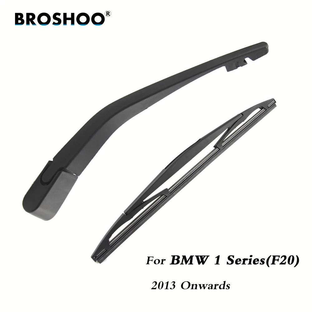 Broshoo Car Rear Wiper Blades Back Windscreen Wiper Arm For Bmw 1