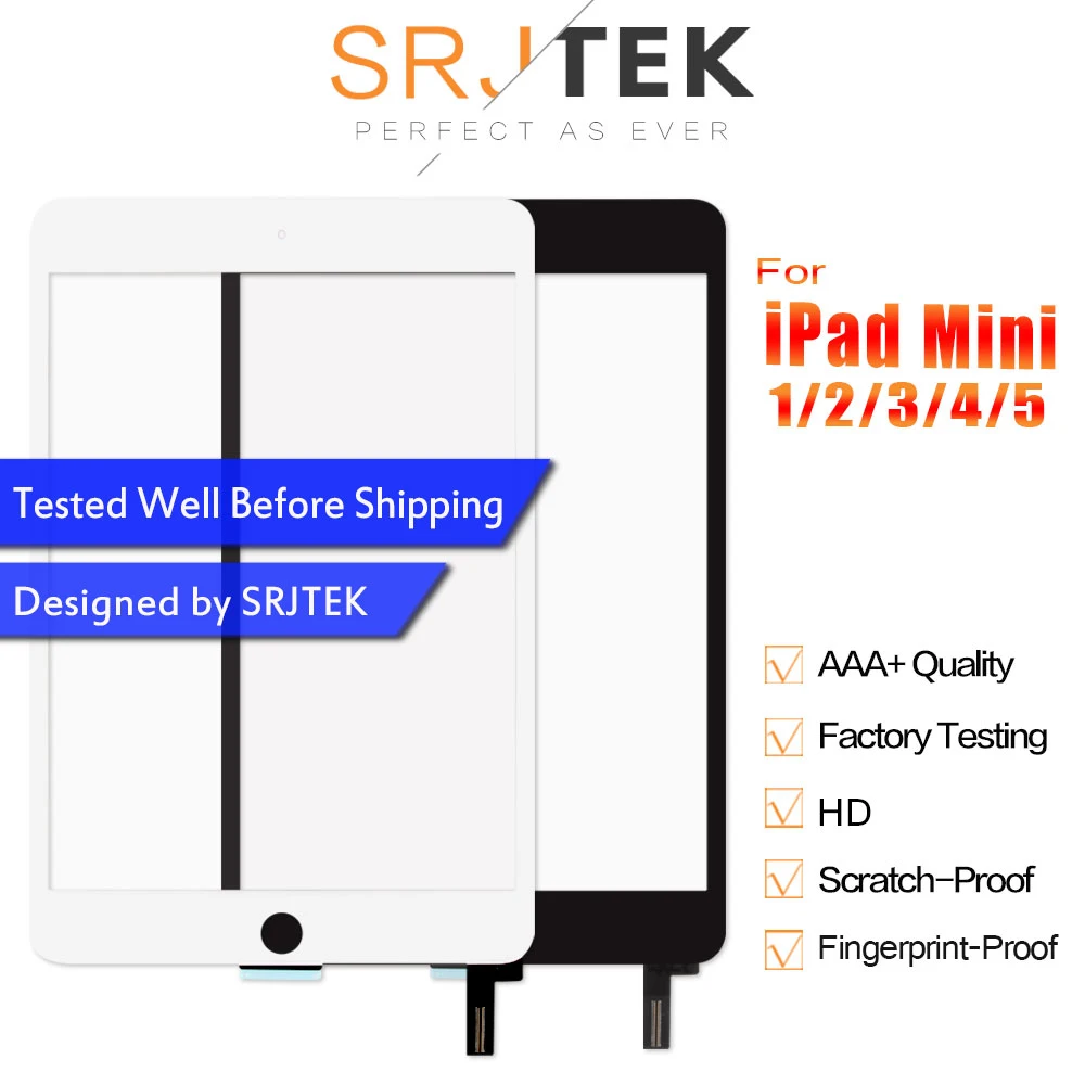 Сенсорный экран для iPad Mini стеклянная панель цифровой преобразователь 2019 A2133 без