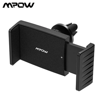 

Mpow CA071 Car Phone Holder Air Vent Car Mount 360 Degree Rotation Universal Mobine Phone Holder For iPhone 8/7/7 Plus Huawei P9