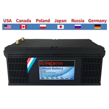 Новая литий-железо-фосфатная батарея 12 В 200 ач, LiFePO4 2400Wh, литий-железо для домов на колесах, кемперов, солнечных гольф-карет, морской Новая литий-железо-фосфатная батарея 12 В 200 ач, LiFePO4 2400Wh, литий-железо для домов на колесах, кемперов, солнечных гольф-карет, морской