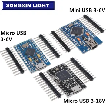 

50PCS Pro Micro ATmega32U4 5V 16MHz Replace ATmega328 For arduino ATMega 32U4 Pro Mini With 2 Row Pin Header