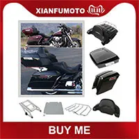 Мотоцикл King Tour пакет багажник спинка багажная стойка крепление для Harley Touring Road King Electra Street Glide FLHR FLHT FLTR FLH