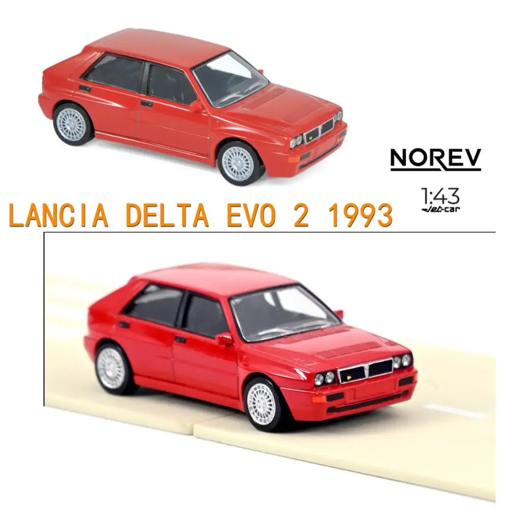 Новый Norev 1/43 масштабная модель LA-NCIA DELTA EVO 2 1993 литья под давлением машинки для