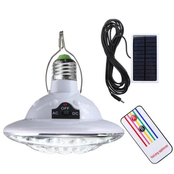 

LED Solar Light Emergency Bulb Lighting High Brightness Dimmable for Outdoor Camping I88