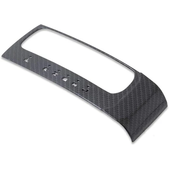 

ABS Carbon Fiber Interior Shift Gear Panel Cover Trim for Honda Civic 2016-2019 (Only Fit Left Hand Drive Automatic Transmission