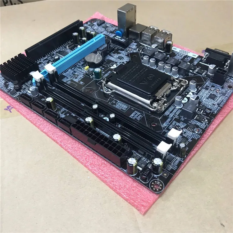 

P55-1156 CPU Gaming High Performance Computer Mainboard Desktop Integrated Chip Interface Powerful Parts USB Support 6 Channel