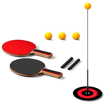 

Indoor Table Tennis Machine Elastic Soft Shaft Ping Pong Trainer with Darts for Teen Adult Kid Child Beginner Self-study