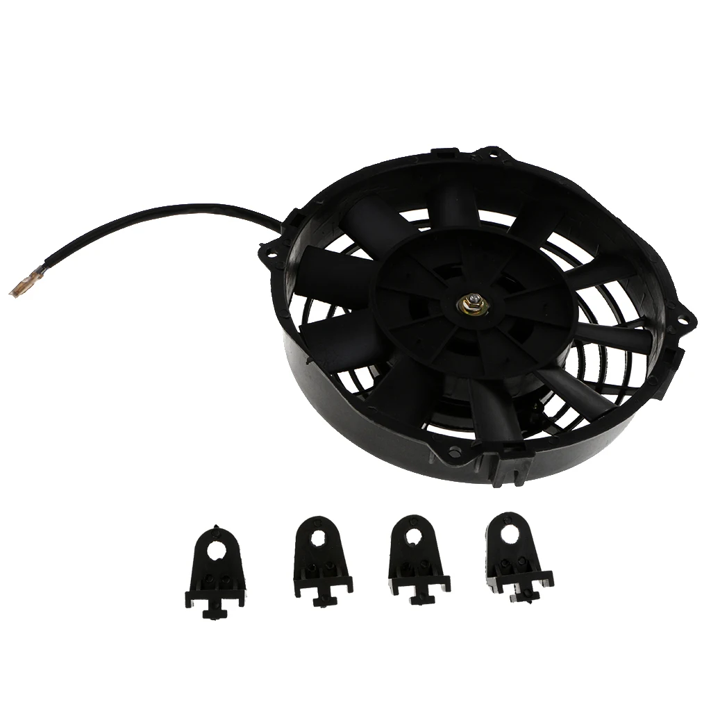 8 inch Car Motorcycle Electric Radiator Cooling Fan 80W 12V for Universal