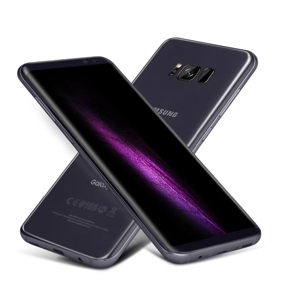 Мобильный телефон samsung Galaxy S8 Duos G950FD с двумя sim-картами, 4 ГБ, 64 ГБ, Восьмиядерный процессор Exynos 8895, 5,8 дюймов, NFC, 4G, Android
