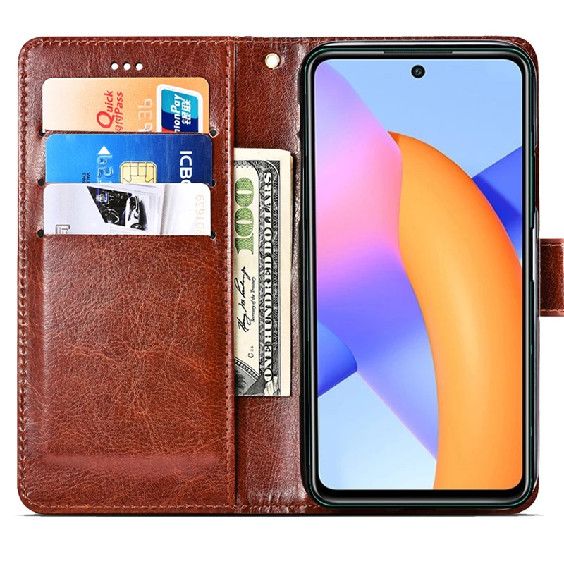 cute huawei phone cases Vintage Phone Cover for HONOR 10X Lite Funda on Huawei honor 10X lite DNN-LX9 Capa Leather Wallet Case For honor 10 x Light Etui phone case for huawei Cases For Huawei