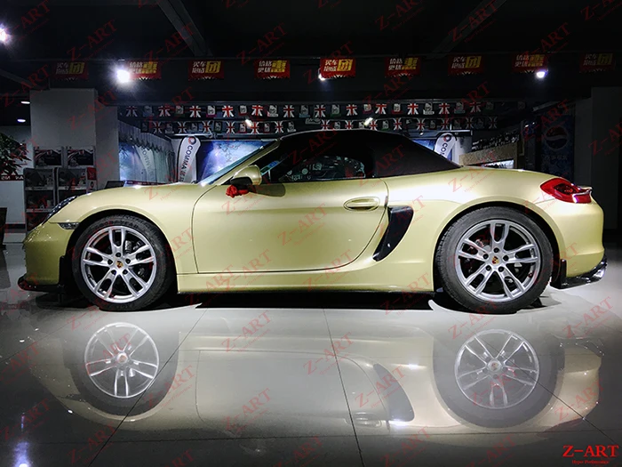 2012- Z-ART для Porsche 981 комплект из углеродного волокна для Porsche Boxster aerokit из углеродного волокна для 981 Boxster комплект для модификации кузова
