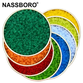 

Approx.2MM Matte Transparent Czech Glass Beads for Jewelry Making Kralen Seedbeads Loose Bead Bracelets Necklace DIY Accessories