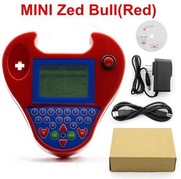 Mini zed bull Red Лучшая SBB V48.88/v48.99 новая ключевая программа программиста на чипе - Цвет: Mini zed bull Red