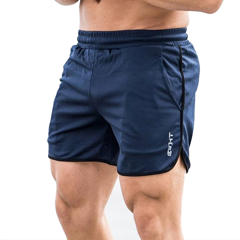 Mens Gym Shorts Training Running Sport Workout Fitness Jogging Pants Trousers