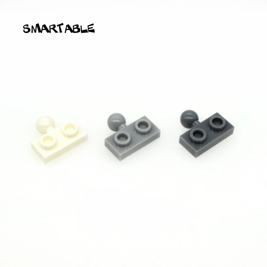 Smartable Plate Special 1x2 с шариком строительные блоки кирпичи MOC детали игрушки сделай сам